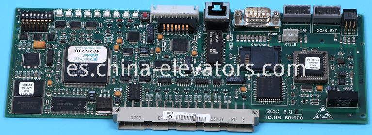 Schindler 3300 / 5400 Elevator Mainboard 591620 